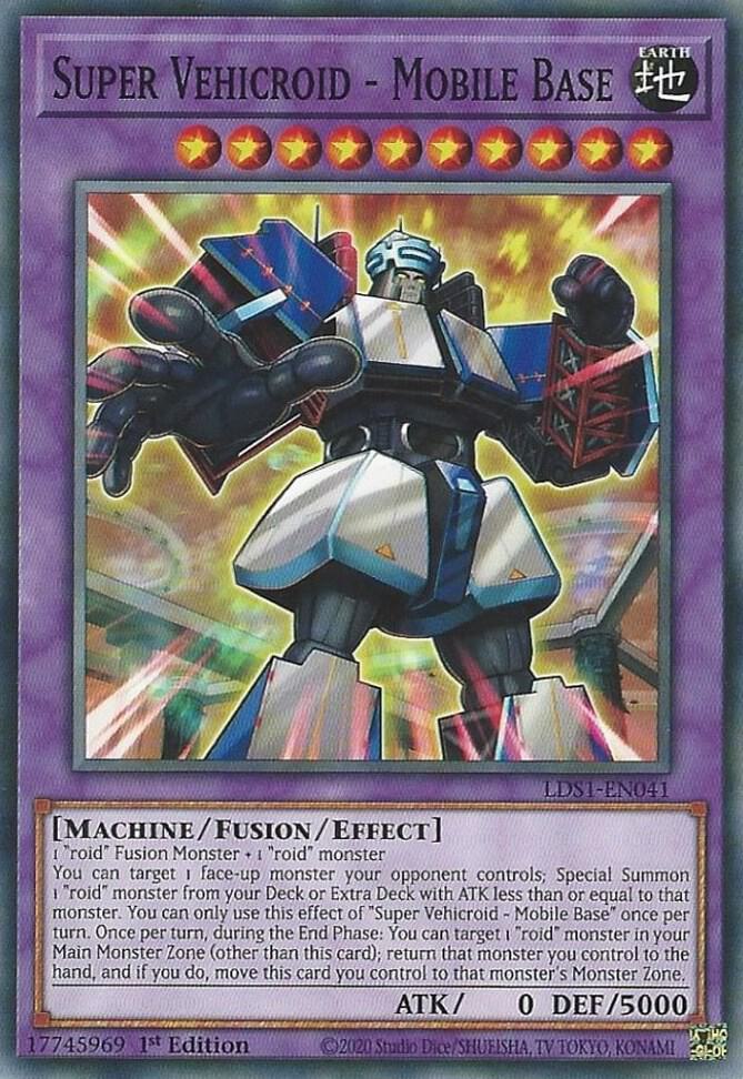 Super Vehicroid - Mobile Base LDS1-EN041 card from Legendary Duelists: Season 1
