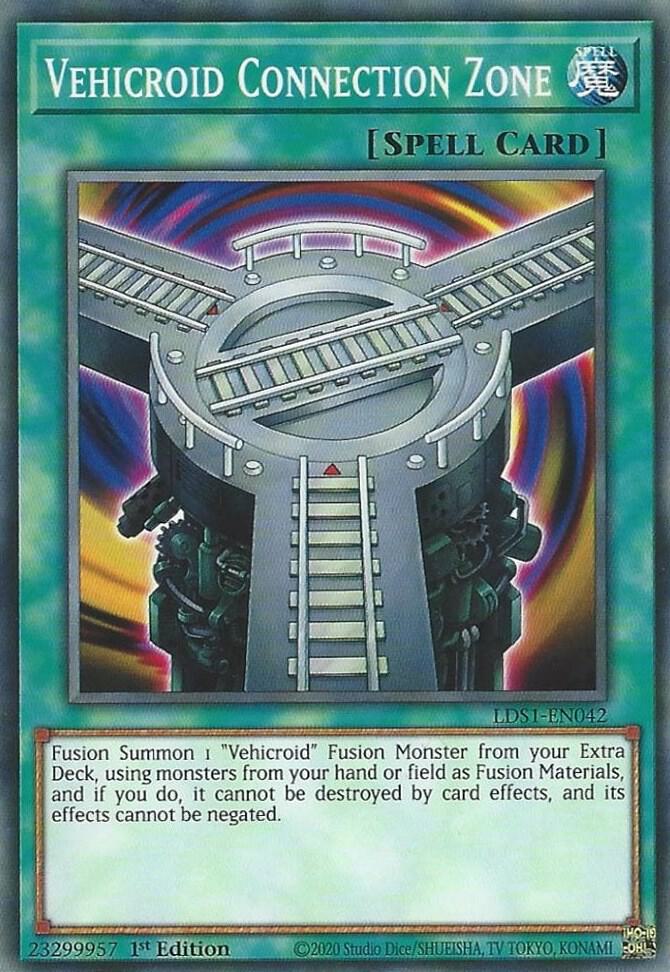 Vehicroid Connection Zone LDS1-EN042 card from Legendary Duelists: Season 1