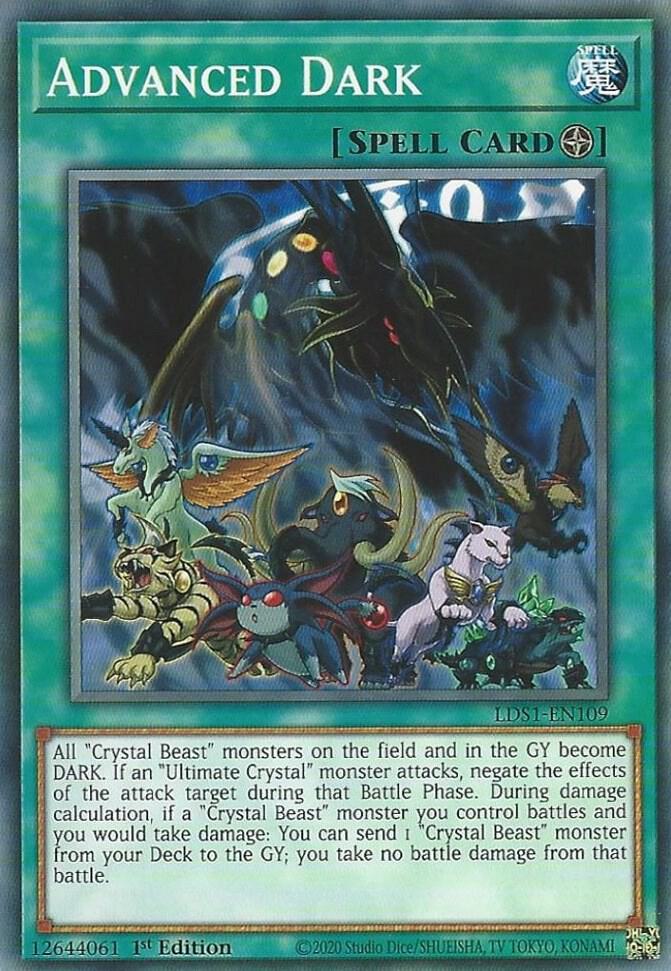 Advanced Dark LDS1-EN109 card from Legendary Duelists: Season 1