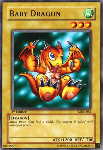 Baby Dragon MRD-061 card from Metal Raiders