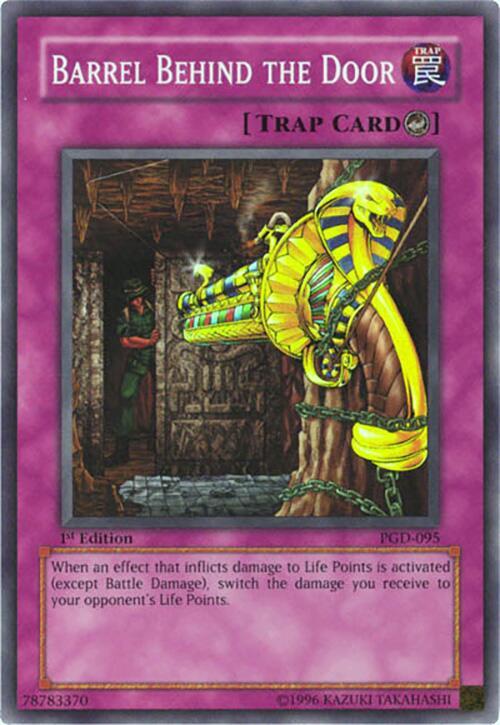 Barrel Behind the Door PGD-095 card from Pharaonic Guardian
