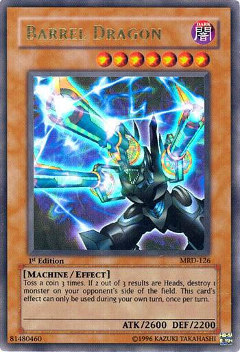 Barrel Dragon MRD-126 card from Metal Raiders