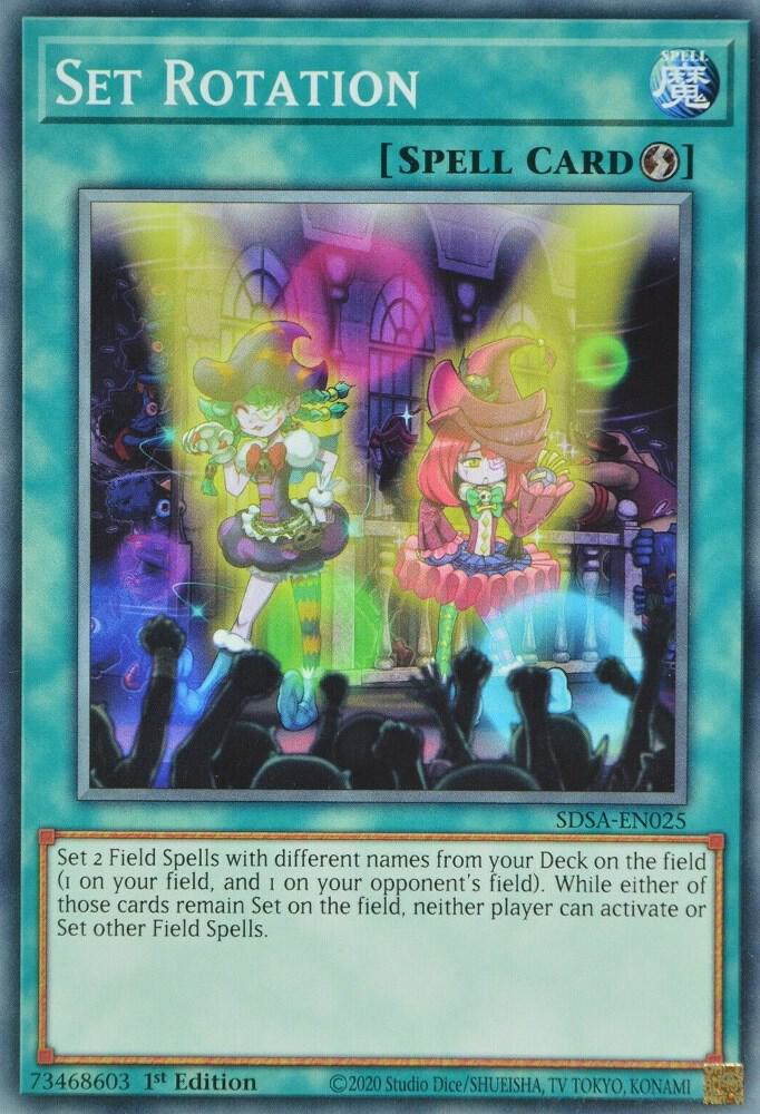 Set Rotation SDSA-EN025 card from Structure Deck: Sacred Beasts