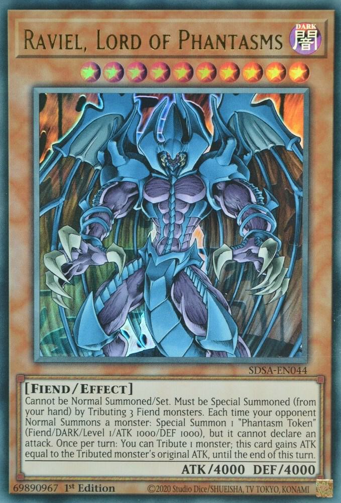 Raviel, Lord of Phantasms SDSA-EN044 card from Structure Deck: Sacred Beasts