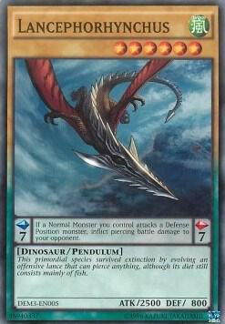 Lancephorhynchus DEM3-EN005 card from Demo Deck 2016