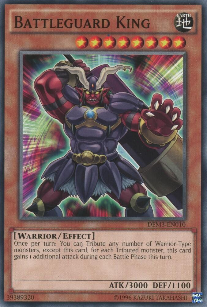 Battleguard King DEM3-EN010 card from Demo Deck 2016