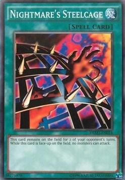 Nightmare's Steelcage DEM3-EN014 card from Demo Deck 2016