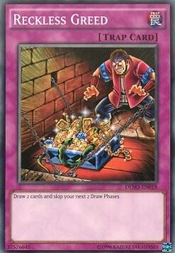 Reckless Greed DEM3-EN018 card from Demo Deck 2016