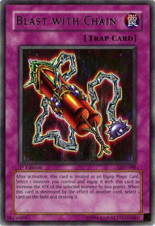 Blast with Chain LOD-088 card from Legacy of Darkness
