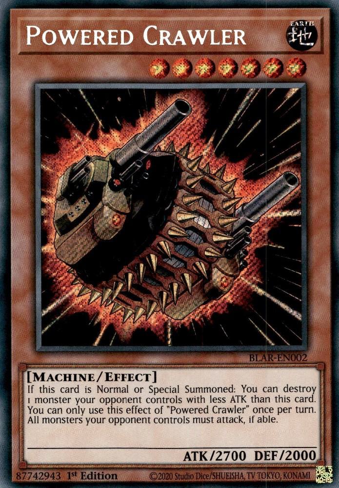 Powered Crawler BLAR-EN002 card from Battles of Legend: Armageddon