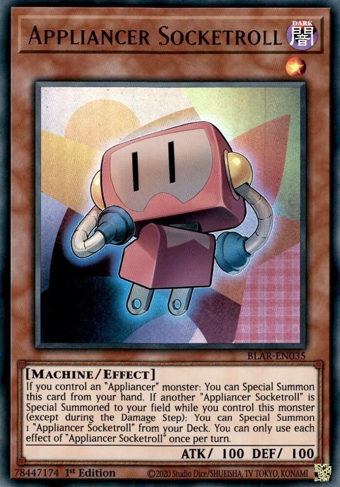 Appliancer Socketroll BLAR-EN035 card from Battles of Legend: Armageddon