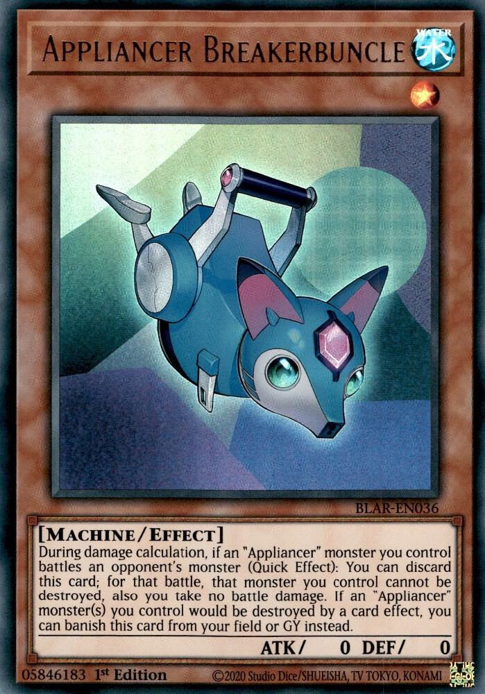 Appliancer Breakerbuncle BLAR-EN036 card from Battles of Legend: Armageddon