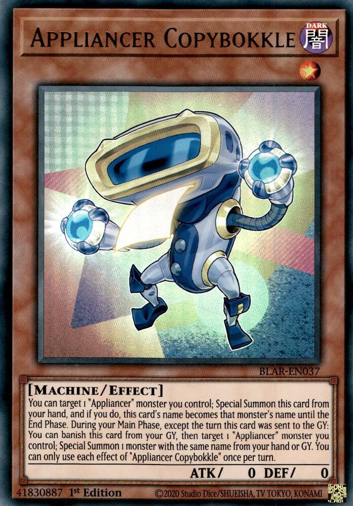 Appliancer Copybokkle BLAR-EN037 card from Battles of Legend: Armageddon
