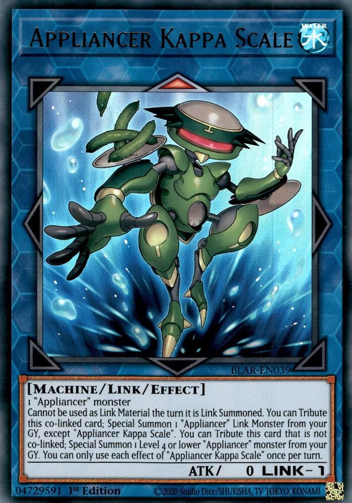 Appliancer Kappa Scale BLAR-EN039 card from Battles of Legend: Armageddon