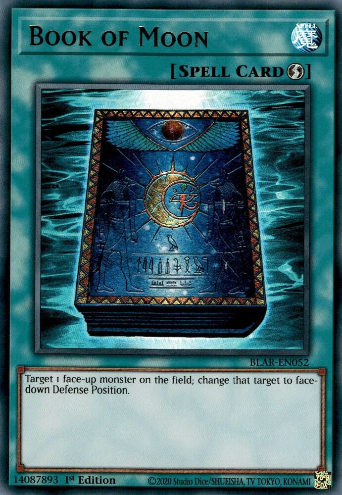 Book of Moon BLAR-EN052 card from Battles of Legend: Armageddon