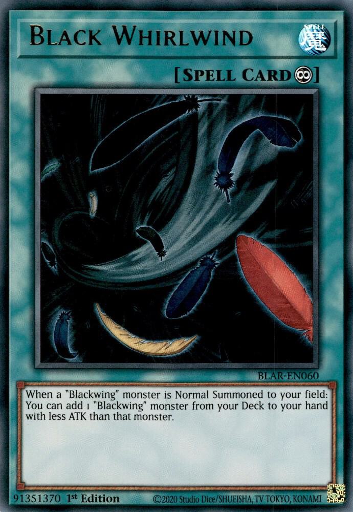 Black Whirlwind BLAR-EN060 card from Battles of Legend: Armageddon
