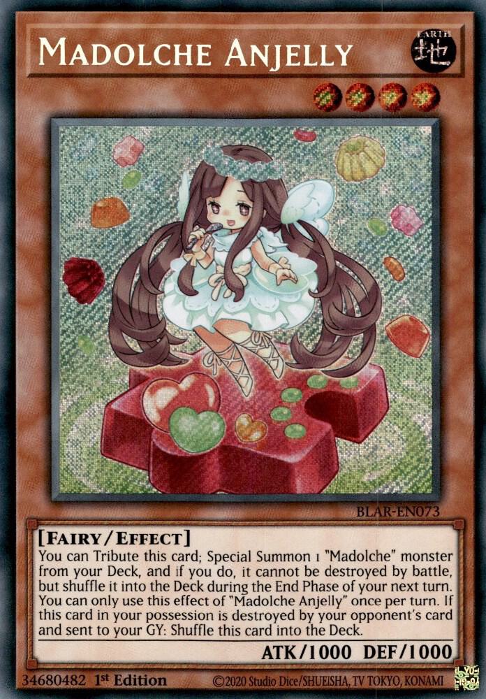 Madolche Anjelly BLAR-EN073 card from Battles of Legend: Armageddon