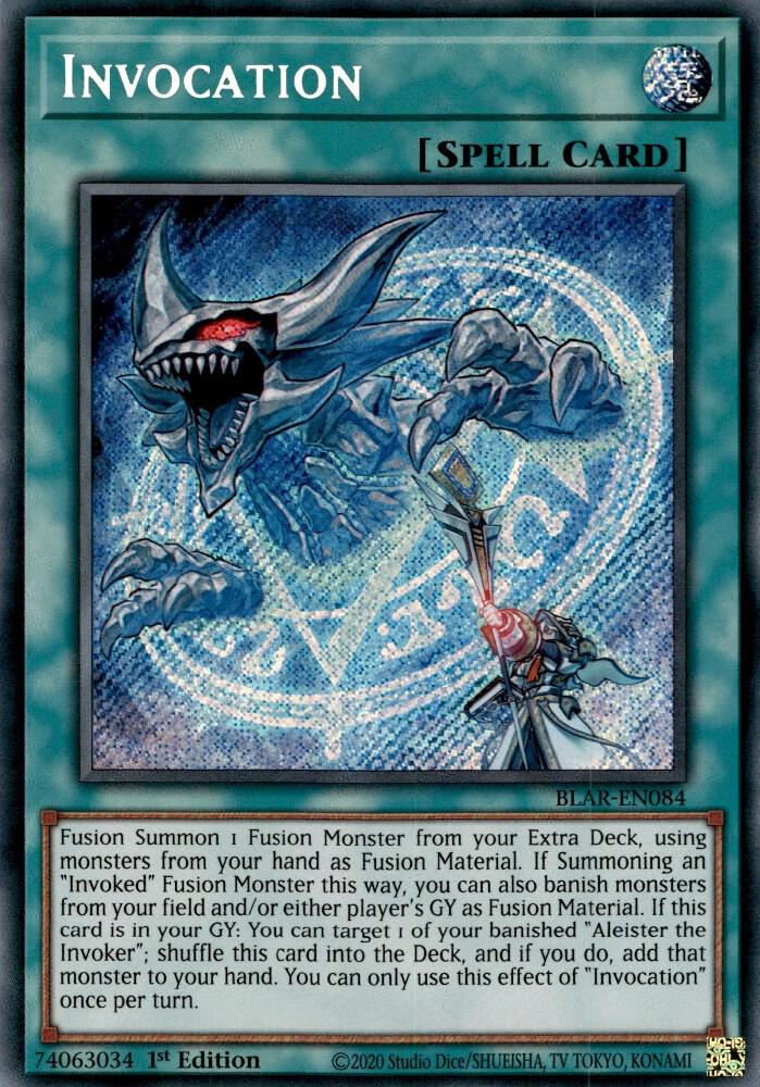 Invocation BLAR-EN084 card from Battles of Legend: Armageddon