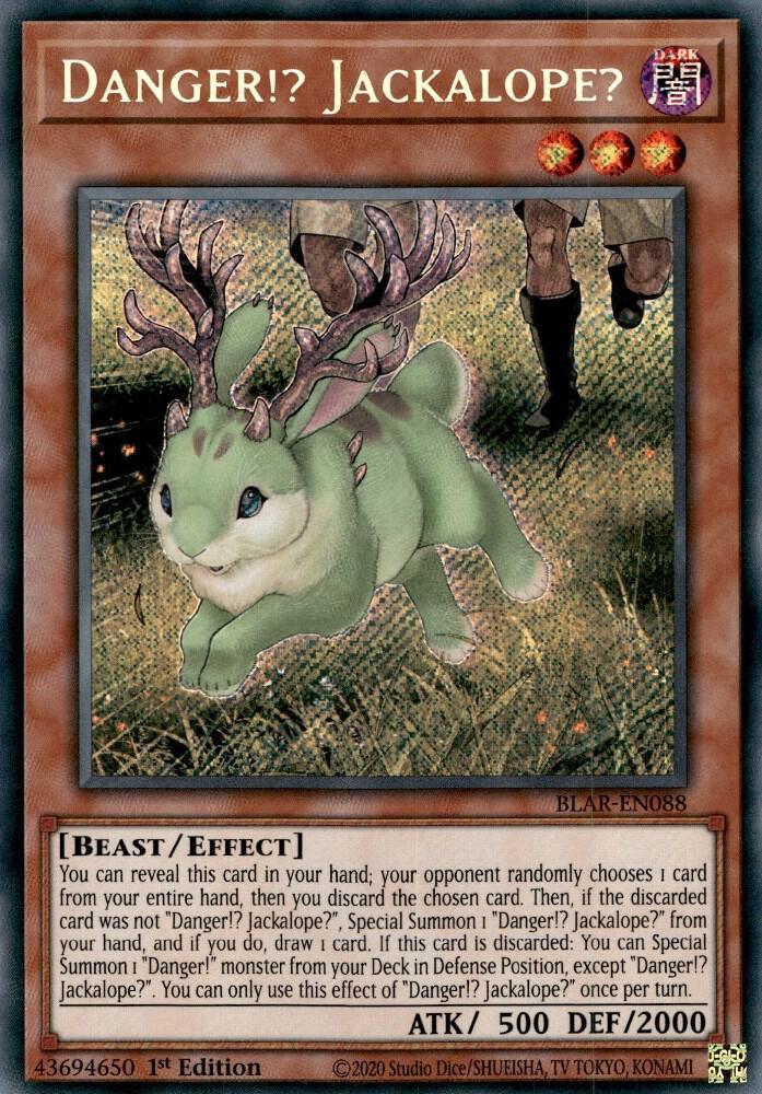 Danger!? Jackalope? BLAR-EN088 card from Battles of Legend: Armageddon