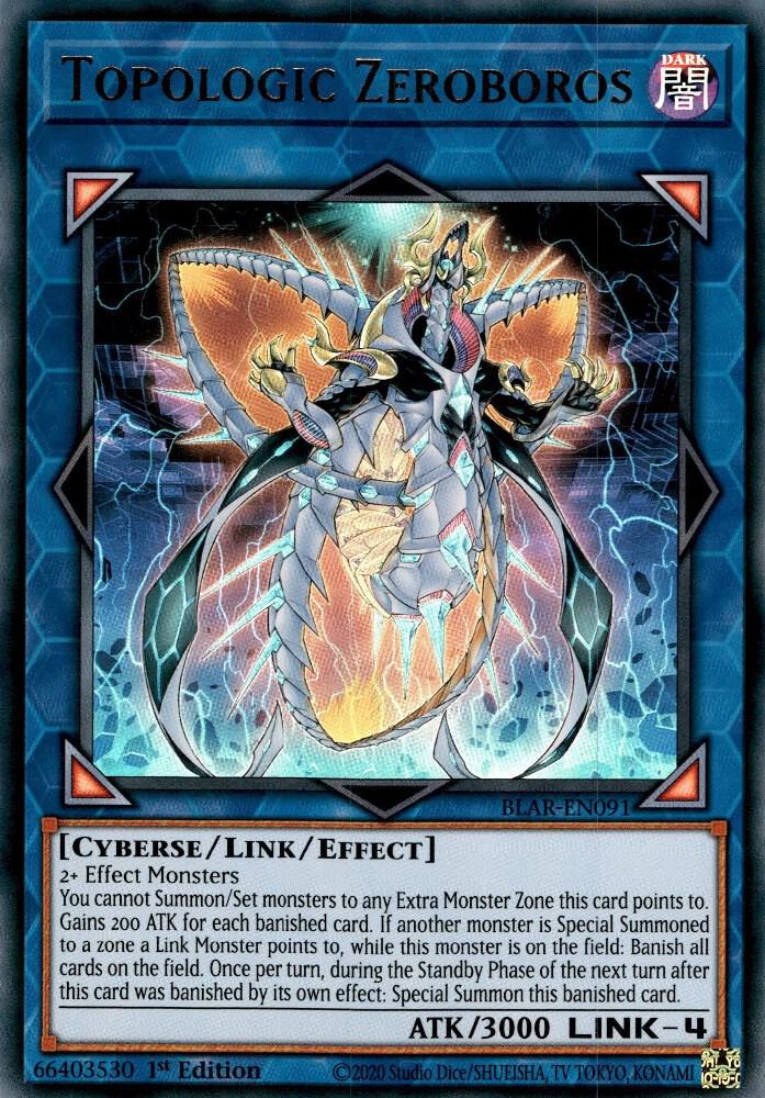 Topologic Zeroboros BLAR-EN091 card from Battles of Legend: Armageddon
