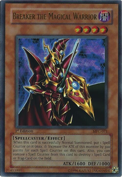 Breaker the Magical Warrior MFC-071 card from Magician's Force