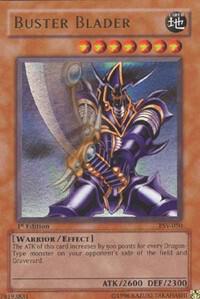 Buster Blader PSV-050 card from Pharaoh's Servant