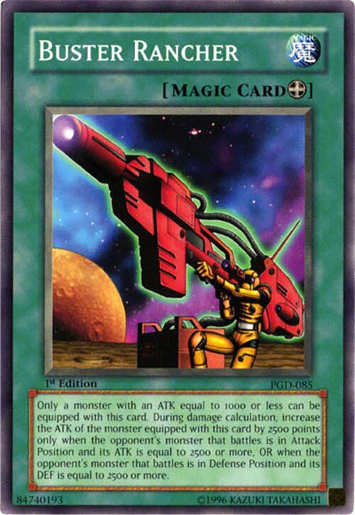 Buster Rancher PGD-085 card from Pharaonic Guardian