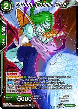 Zarbon, Cosmic Elite P-223 card from Promotion Cards
