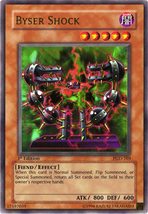 Byser Shock PGD-103 card from Pharaonic Guardian