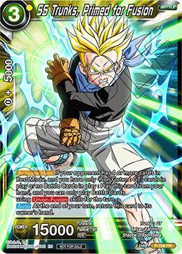 SS Trunks, Primed for Fusion P-226 card from Promotion Cards