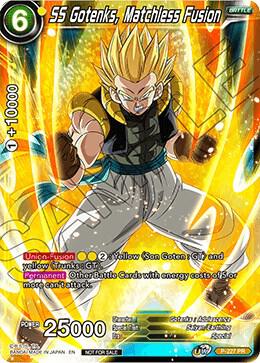 SS Gotenks, Matchless Fusion P-227 card from Promotion Cards