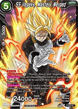 SS Vegeks, Mastery Merged P-230 card from Promotion Cards