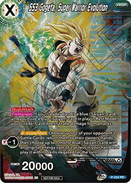 SS3 Gogeta, Super Warrior Evolution P-234 card from Promotion Cards