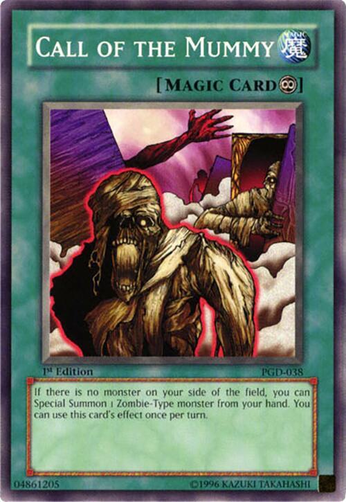 Call of the Mummy PGD-038 card from Pharaonic Guardian