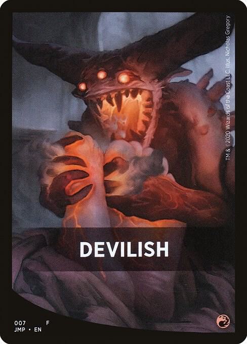 Devilish Theme Card 7 card from Jumpstart