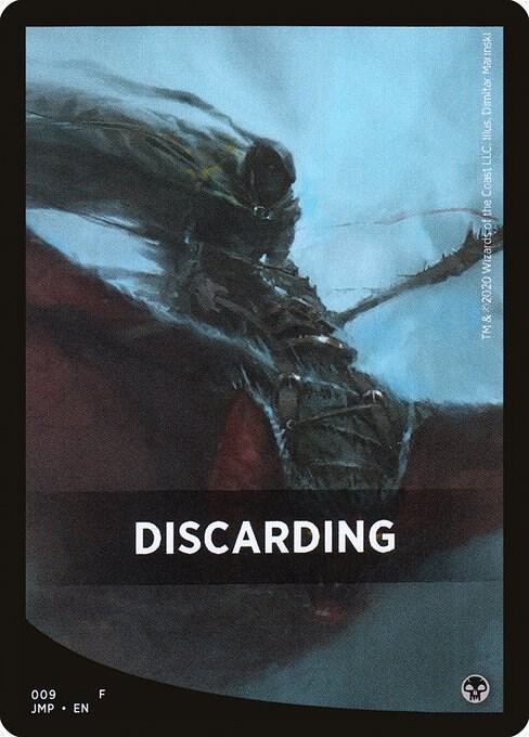 Discarding Theme Card 9 card from Jumpstart