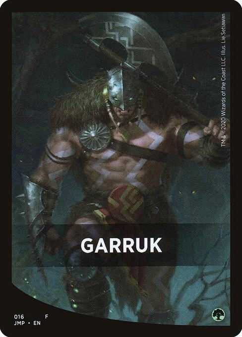 Garruk Theme Card 16 card from Jumpstart