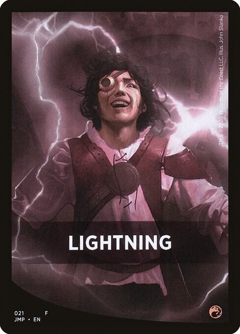Lightning Theme Card 21 card from Jumpstart