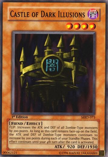Castle of Dark Illusions MRD-073 card from Metal Raiders