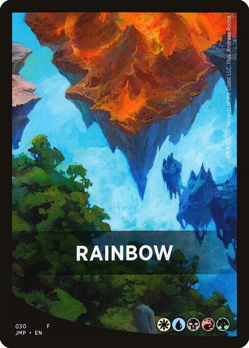 Rainbow Theme Card 30 card from Jumpstart