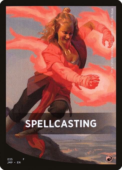 Spellcasting Theme Card 35 card from Jumpstart