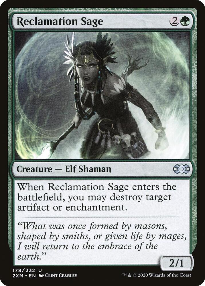 Reclamation Sage 178 card from Double Masters