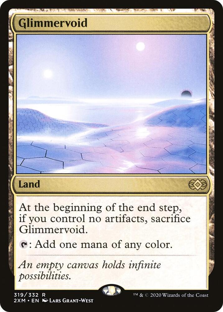 Glimmervoid 319 card from Double Masters
