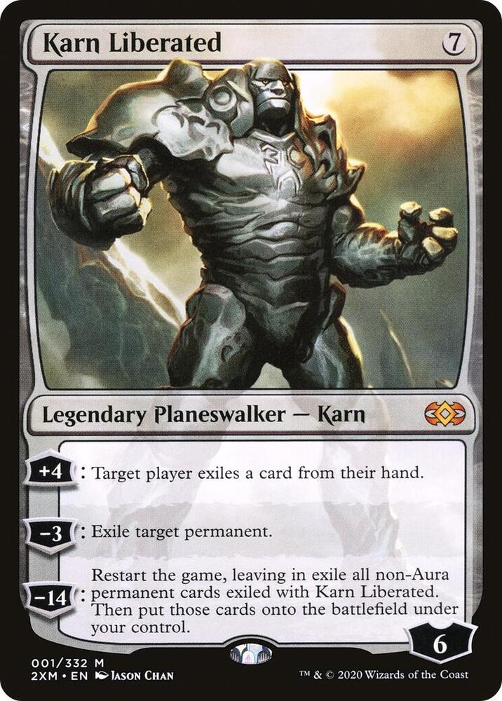 Karn Liberated 1 card from Double Masters