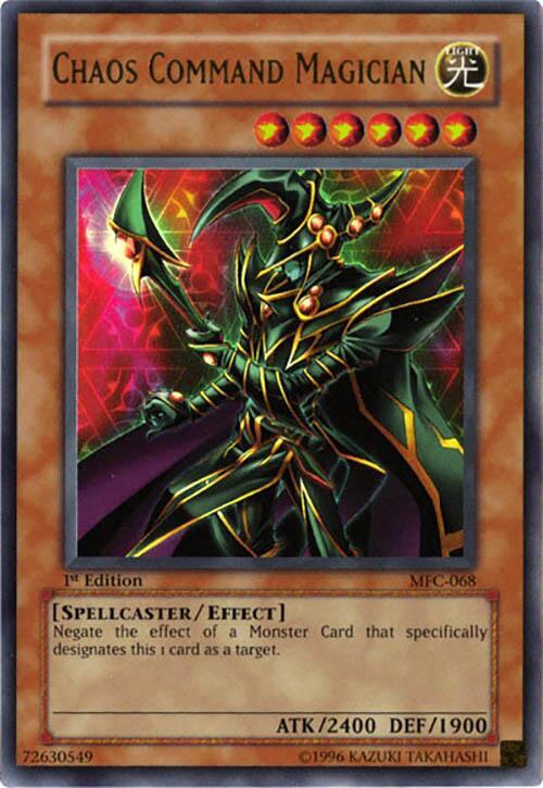 Chaos Command Magician MFC-068 card from Magician's Force