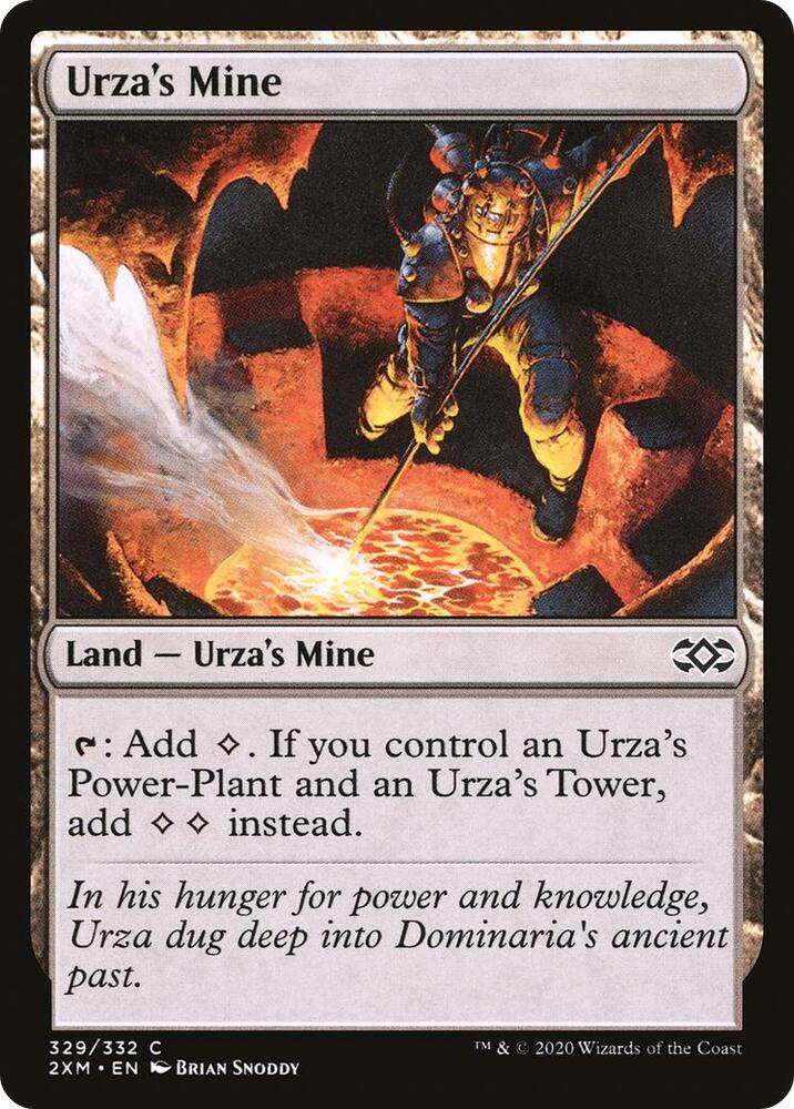 Urza's Mine 329 card from Double Masters