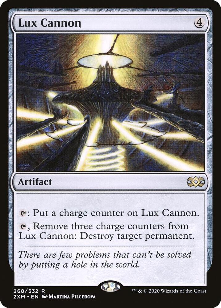 Lux Cannon 268 card from Double Masters