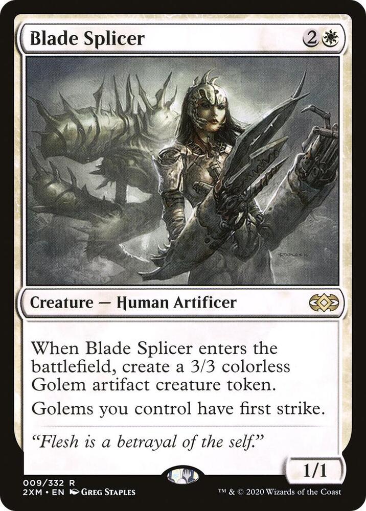 Blade Splicer 9 card from Double Masters