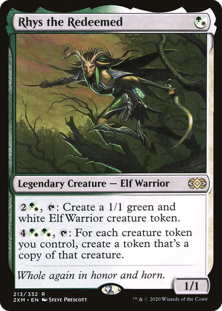 Rhys the Redeemed 213 card from Double Masters