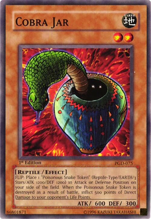 Cobra Jar PGD-075 card from Pharaonic Guardian